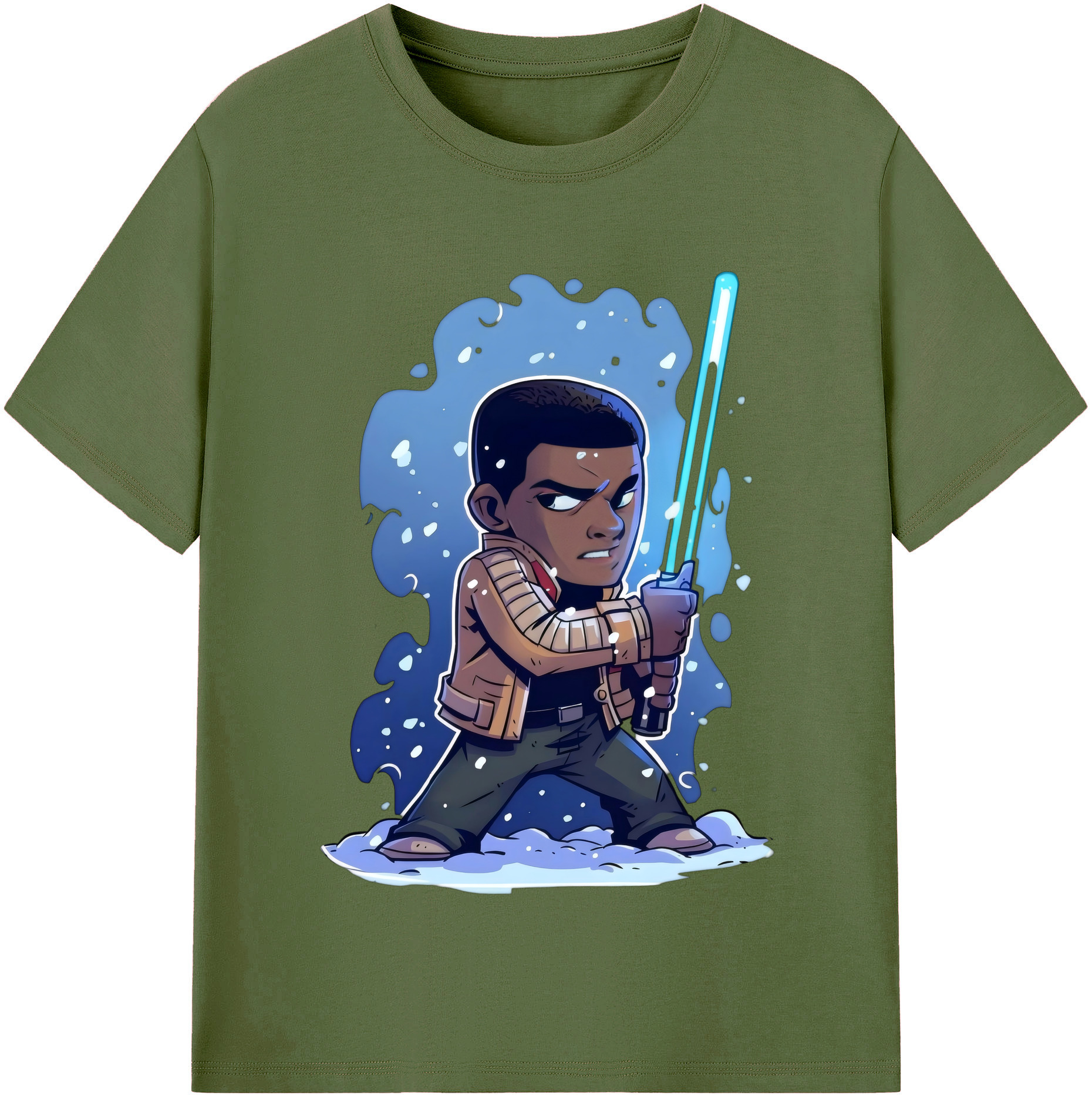 （画像用） スター・ウォーズ Star Wars 綿100％半袖Tシャツ（フロントプリント）